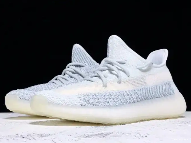 hype Adidas Yeezy White Boost FW5317 350 Reflective Cloud V2 0516